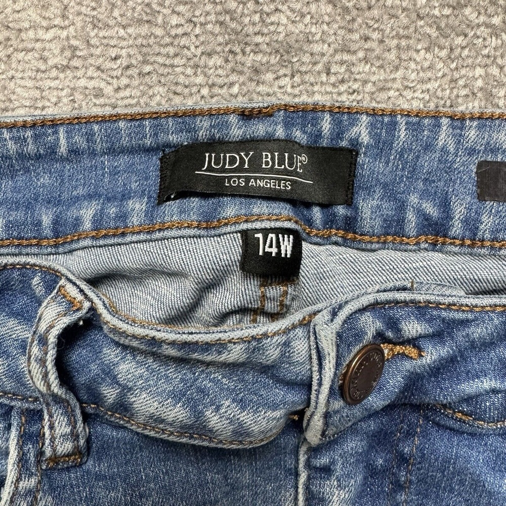 Judy Blue Women's Skinny Jeans - Blue - Picture 4 of 14